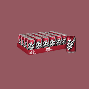 Best Selling Groceries And Confectionery: Dr. Pepper 330ml (24 Pack Carton)