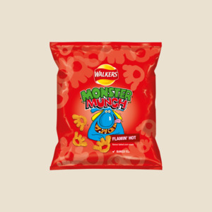 New: Monster Munch Flamin Hot 40g
