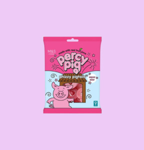 New: Percy Pig Phizzy Pigtails 170g