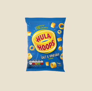 Hula Hoops Salt & Vinegar 34g