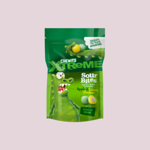 Best Selling Groceries And Confectionery: Chewits Xtreme Sour Apple Bites 115g