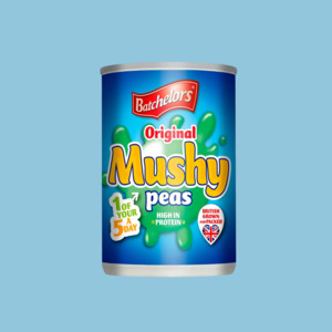 Best Selling Groceries And Confectionery: Batchelors Mushy Peas Original 300g (Little Dented)