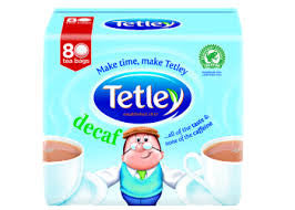 Drinks: Tetley Decaf 80 Tea Bags (Copy)