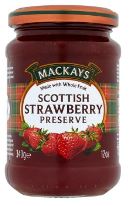 Jams & Marmalades: Mackays Scottish Strawberry Preserve 340g