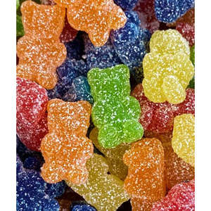 Vegan Confectionery: Fizzy Teddy Bears 100g