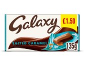 Products: Galaxy Salted Caramel 135g BBD 10/1/27