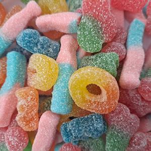 Vegan Confectionery: Fizzy Mix 100g