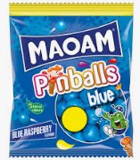 MAOAM Pinballs Blue Raspberry 140g