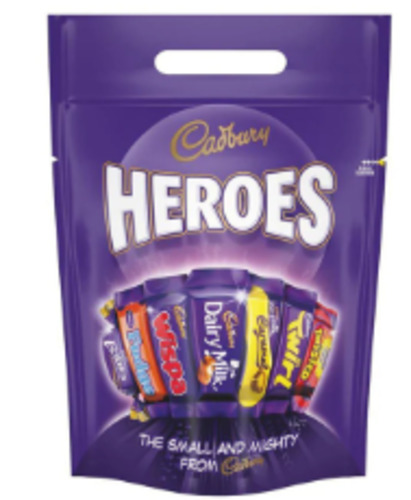 Products: Cadbury Heroes Gift Pouch Bag 270g