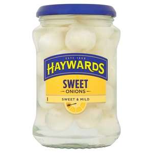 Haywards Silverskin Sweet Onions - Sweet & Mild 400g -B.B.D Oct 25