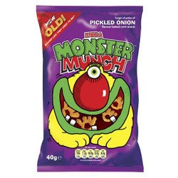 Monster Munch Pickled Onion 'Grab Bag' 40g 11/4/26