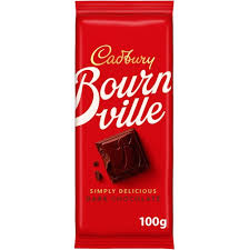 Bournville Classic Dark Chocolate Large Bar 100g- Best Before 28/8/29