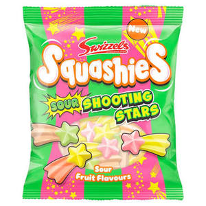 Clickncollect: Swizzels Squashies Sour Shooting Stars 100g