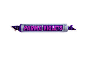 Sweets: Parma Violets Mini Roll