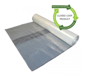 Recyclable: Clear Polythene Sheeting