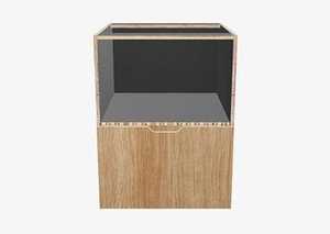 Products: Open Shelf and 1-Drawer Dishwasher Kitchen Base Cabinet - Ultimate Building Supplies