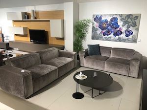 Clearance: Cairoli 2+3 seater sofa by Nicoline $14892 -  NOW $9490