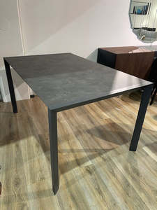 Pedro dining table Cattelan - WAS $2375 - NOW $1780- 1 left Graphite/ Grey Oxide