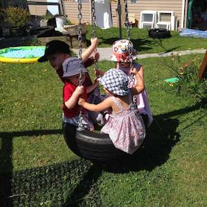 Tyre Swing (with a Real Tyre)