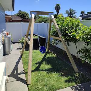 Swing Sets: Single Swing Set - Belt Swing