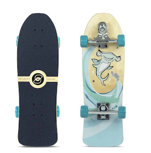Slide Skate: SMOOTHSTAR 26" MINI GROM HAMMERHEAD SURFSKATE