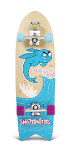 Slide Skate: Smoothstar 32"" Flying Fish Blue