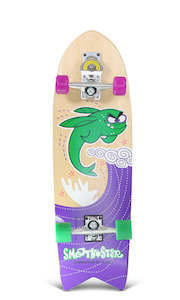 Slide Skate: Smoothstar 32"" Flying Fish Green