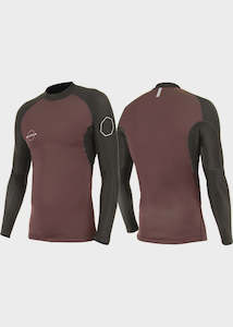 Mens Rash Wetsuit Tops: High Seas II 1MM LS Wetsuit Jacket