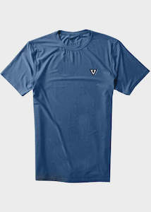 Mens Rash Wetsuit Tops: Vissla Twisted Eco SS Rash Top