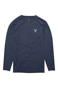 Mens Rash Wetsuit Tops: Vissla AllTime Long Sleeve Surf Tee