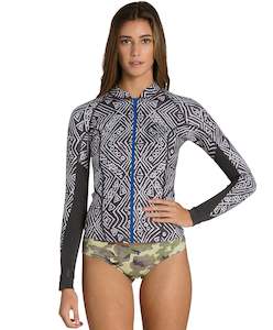 Womens Rash Wetsuit Tops: Billabong Peeky 1mm Surf Jacket