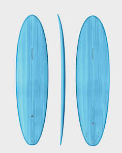 Mid Length Funboards: HARLEY INGLEBY MOE MINI THUNDERBOLT RED