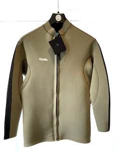 All Rash Wetsuit Tops: Vissla 2 MM FRONT ZIP Jacket - Gadoo