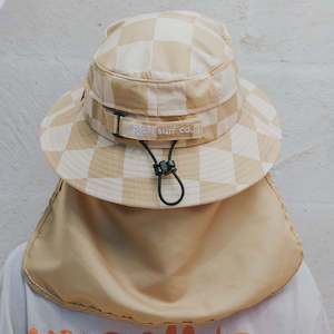Hoods Hats: Plow Surf - Beach Beige Surf Hat