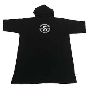 Towels Ponchos: Sticky Johnson Hooded Serpent Towel Black – Kids & Teens