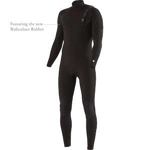 4 3 Mm Steamer Wetsuits: Vissla Mens High Seas 4/3 Steamer, No Zip - Stealth