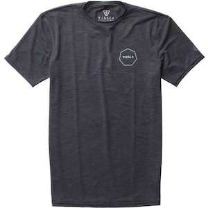Mens Rash Wetsuit Tops: Vissla AllTime SS Surf Tee