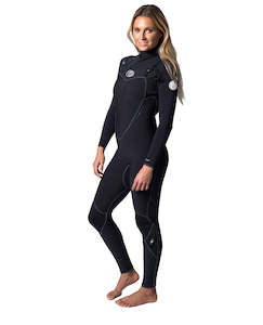 Ripcurl 20 Off: Ripcurl 2017 Womens Flashbomb 4/3mm CZ Steamer - Black