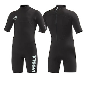 Wetsuit: Vissla Boys 2-2 Flat Lock Spring Wetsuit
