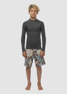 HIGH SEAS II BOYS 1MM LS JACKET - STEALTH