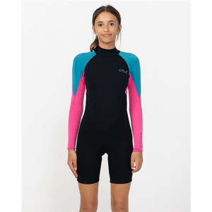Out Of Stock: O'Neill Reactor 2 Girls Long Sleeve Back Zip 2mm Springsuit