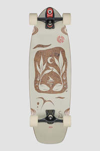 Slide Skate: Globe Zuma Surfskate 31" Coconut/Niu Voyager