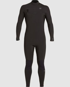 Mens Steamers: 3/2 Billabong Revolution Chest Zip Long Sleeve Full Steamer