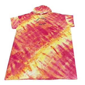 Towels Ponchos: Sticky Johnson Hooded Towel Tie Dye