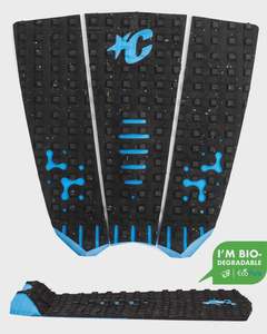 Grips: Ceatures Mick Fanning Lock Lite Grip - Carbon/Cyan