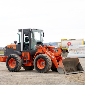 Diggers Excavators: Hitachi ZW100 Loader - Ultraquip Hire