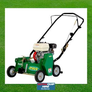 Lawn Scarifiers Dethatchers: Scarifier, De-thatcher or Power Rake for Hire - Ultraquip Hire NZ