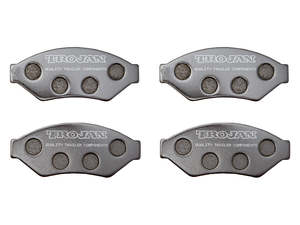 Trailer Parts: Trojan Brake Pad Set x4 - MK3-MK6