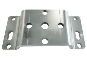 U-Bolt Swivel Plate 100mm (Suits 70mm Drawbar)