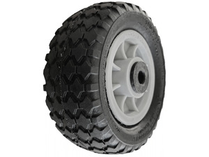190x75mm Solid Tyre Wheel - Nylon Hub